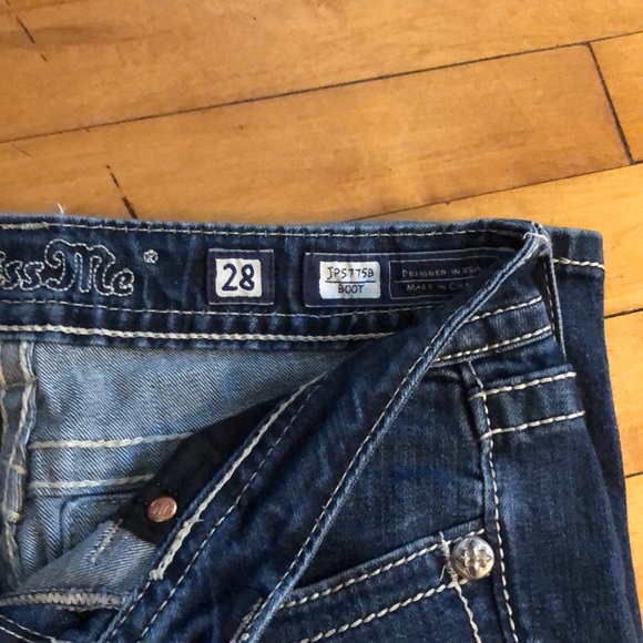 Miss Me Boot Cut Jeans Size 28 - Picture 3 of 5